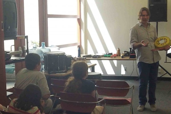 Joseph Peck's Steelpans and the Carnival Engine Room Workshop